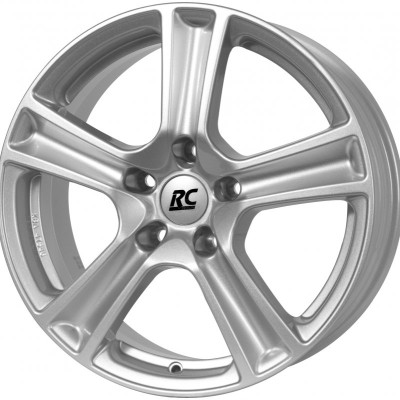 RC-DESIGN RC19 5,5×15″ · 5×100 · ET40 · CB57,1 KS - Ezüst
