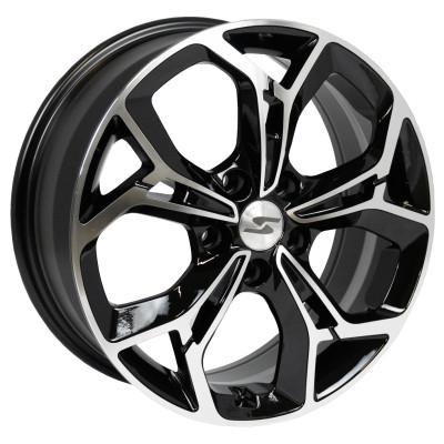 Silverline Overton 7×17″ · 5×114,3 · ET35 · CB66,1 Fekete polír