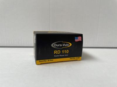 Dura-Vulc Radiál Gumijavító Tapasz RD110 70x50 (20db)