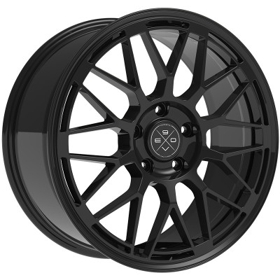 Fondmetal 9Evolution 7×17″ · 4×100 · ET35 · CB75 Glossy Black