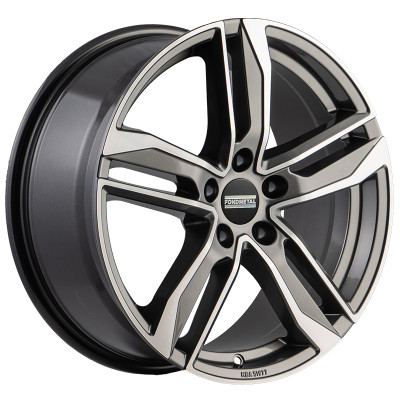 Fondmetal HEXIS (FMI01) 8×18″ · 5×112 · ET29 · CB66,5 GLOSSY TITANIUM MACHINED