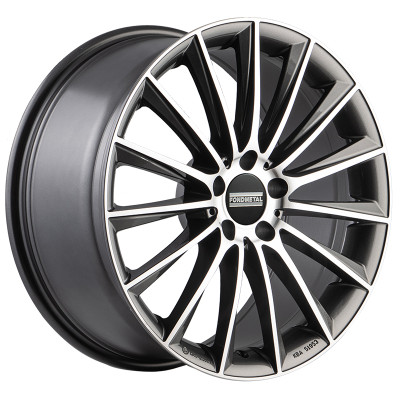 Fondmetal AIDON (FMI04) 8×18″ · 5×112 · ET38 · CB66,5 GLOSSY TITANIUM MACHINED