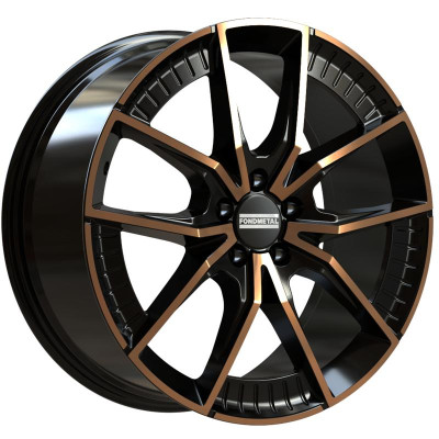 Fondmetal ELATHA (FMI11) 9,5×21″ · 5×112 · ET20 · CB66,5 GLOSSY BLACK BRONZE MACHINED