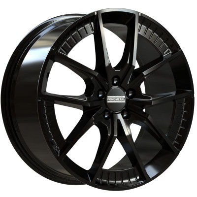 Fondmetal ELATHA (FMI11) 8×18″ · 5×112 · ET26 · CB66,5 Glossy Black