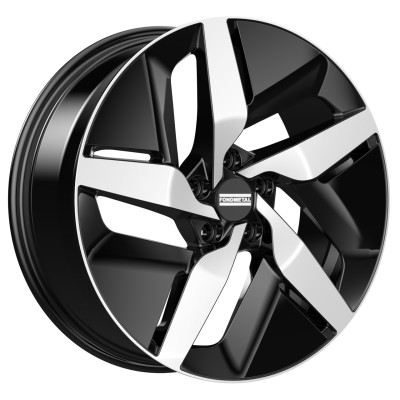 Fondmetal E-JOULE (FMI10) 9,5×21″ · 5×114,3 · ET40 · CB64,1 GLOSSY BLACK MACHINED