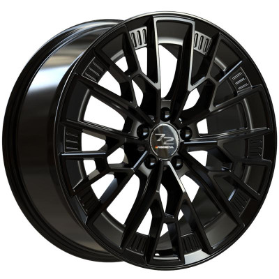 Fondmetal 1972 (8300) 9×21″ · 5×112 · ET26 · CB66,5 Glossy Black