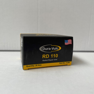 Ismeretlen Dura-Vulc Radiál Gumijavító Tapasz RD110 70x50 (20db)