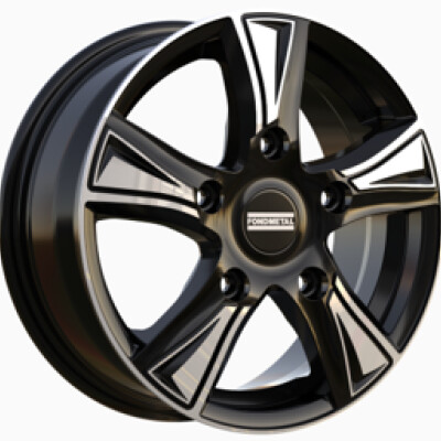 Fondmetal PRO1 (8500) 6,5×16″ · 5×130 · ET58 · CB78,1 GLOSSY BLACK MACHINED