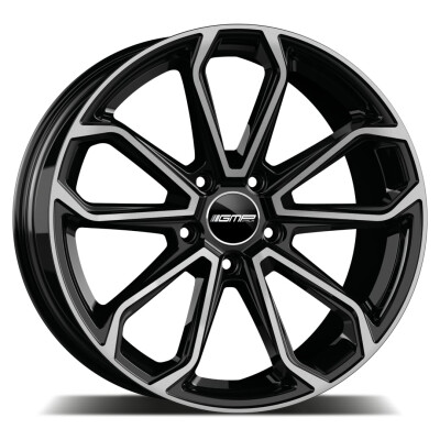 GMP Furiosa 11,5×22″ · 5×130 · ET52 · CB71,6 Black Diamond