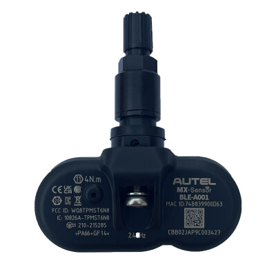 Ismeretlen TPMS szenzor BLE-A001(Bluetooth) Fém / Fekete