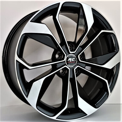 RC Racing RC-323 7,5×18″ · 5×114,3 · ET45 · CB66,1 Fekete polír