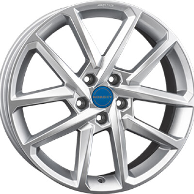 Borbet N 6,5×16″ · 4×98 · ET35 · CB58,1 Silver