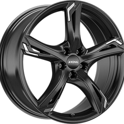 Ronal R62 CHROME 8,5×20″ · 5×112 · ET30 · CB76 Gloss Black