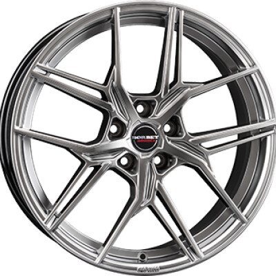 Borbet QX 8,5×20″ · 5×110 · ET31 · CB65,1 Hyper Silver