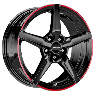 5x112 18x8 ET57 R69 Black RL 66.5