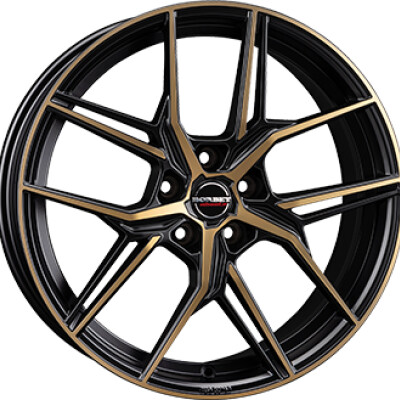 Borbet QX 8×19″ · 5×112 · ET44 · CB57,1 Bronze / Dual Black