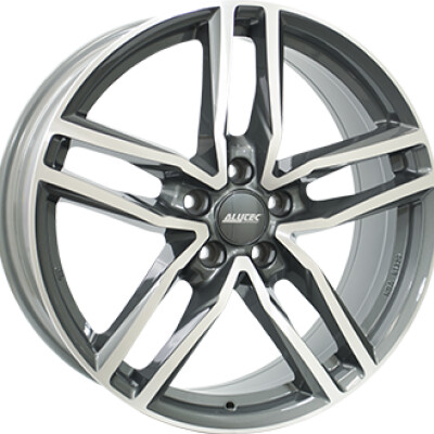 Alutec Ikenu 6,5×16″ · 4×108 · ET37 · CB63,4 Anthracite / Polish