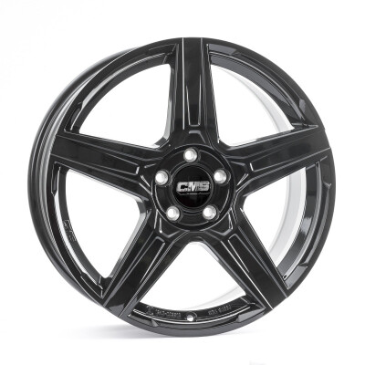 CMS C34 9×19″ · 5×130 · ET45 · CB66,5 Complete Black Gloss