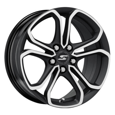 Silverline Ottawa 6,5×16″ · 5×105 · ET38 · CB56,6 Fekete polír